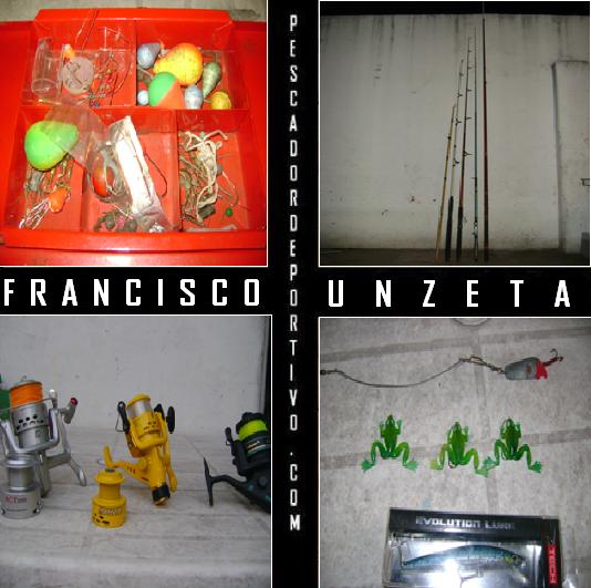Equipo pesca - Francisco Unzeta