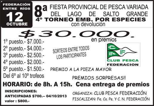 Salto Grande - Concurso Pesca