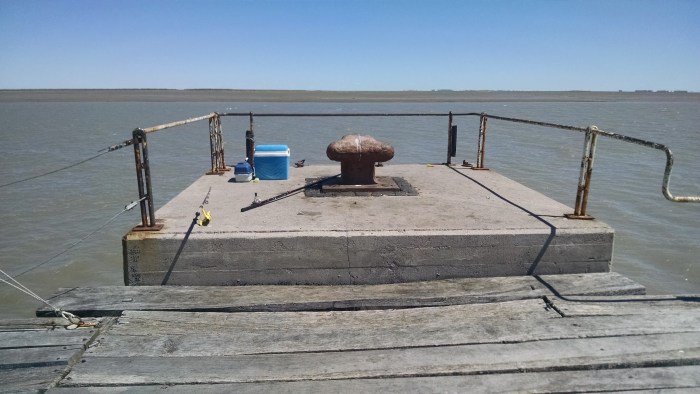 El lugar desde el cual pesque