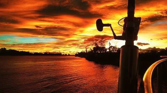 Con caña no se depreda, siempre y cuando la sepamos usar como corresponde, como esta permitido y con actos propios de un pescador deportivo responsable.  