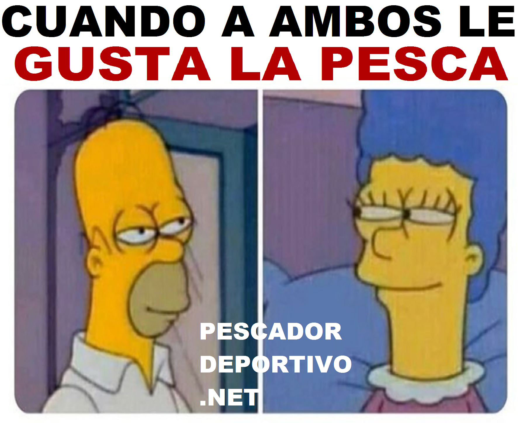 cuando al otro le gusta la pesca