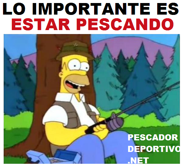 IMPORTANTE ES ESTAR PESCANDO