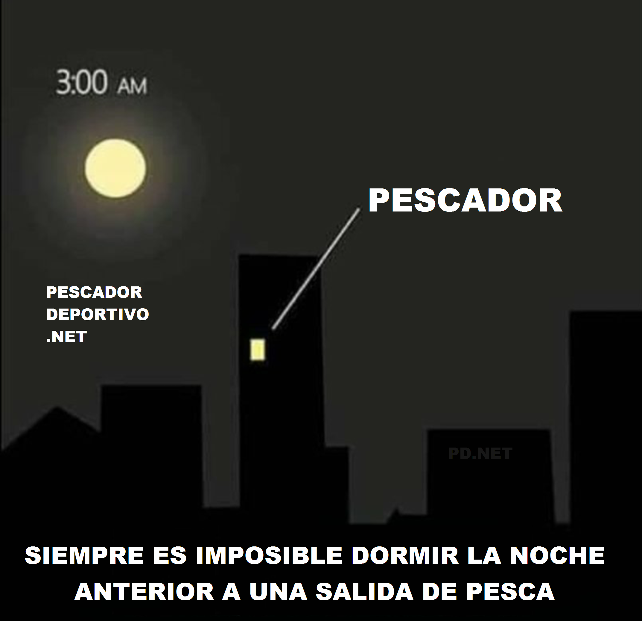 La noche anterior a una salida